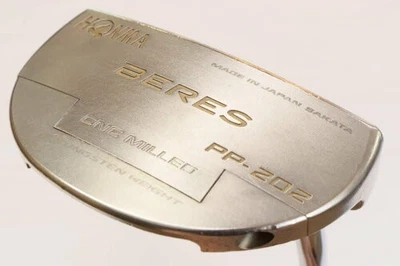 HONMA BERES PP-202 Putter 34in Platinum-color CNC MILLED Made in SAKATA with H/C - Image 1 of 4