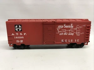 Life-Like HO Guage Santa Fe Boxcar ATSF 140185 Ship Santa Fe All The Way - Picture 1 of 6