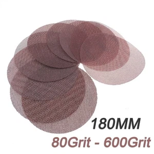 180mm 7 Inch Sanding Discs - Mesh Sanding Discs 80 Grit - 600 Grit - Picture 1 of 7