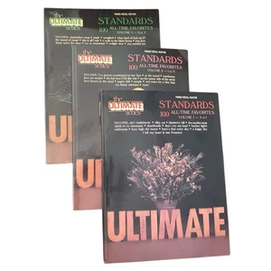 Ultimate Series Standards: 100 All-Time Favorites Vol 1 - 3 Piano Vocal Guitar - Picture 1 of 10
