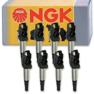 8 pc NGK Ignition Coils for 2013-2017 BMW 650i xDrive Gran Coupe 4.4L V8 lm - Picture 1 of 5