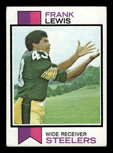 1973 Topps Frank Lewis RC #456 Pittsburgh Steelers (A) - Bild 1 von 2