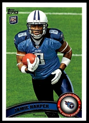 2011 Topps #382 Jamie Harper [GOATCARDS] - Image 1 of 2