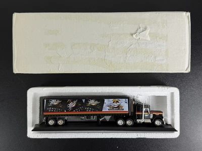 NIB MATCHBOX COLLECTIBLE - MILLERS TRACTOR TRAILER - PETERBILT 18 WHEELER CCY01M - Image 1 of 4
