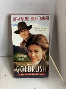 Goldrush: A Real Life Alaskan Adventure VHS 2001 Disney Clamshell Bruce Campbell - Imagen 1 de 2