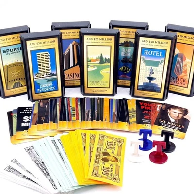 President Donald Trump Board Game Replacement Parts Pieces Cash Tokens 2004 - Image 1 of 4