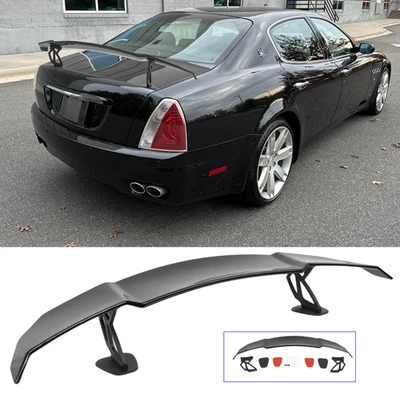 55" GT-Style Rear Trunk Spoiler Racing Wing Lip Glossy For Maserati Quattroporte Foto 1 de 4