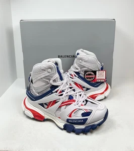 Talla 43EU/10US - Zapatillas Balenciaga Track Hike Gris/Azul/Rojo❤️ NUEVAS/AL POR MENOR $1.5K - Imagen 1 de 10