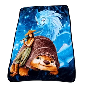 Raya and the Last Dragon Soft Blanket Flannel Blanket 50" x 38" - Picture 1 of 6