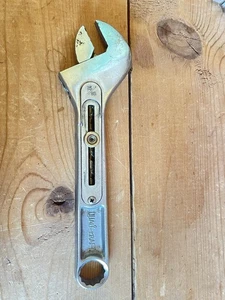 VINTAGE QUALI-KRAFT 8” GESCHMIEDETE LEGIERUNG 15/16 EINZIGARTIGER VERSTELLBARER SCHRAUBENSCHLÜSSEL JAPAN 11/16” - Bild 1 von 12