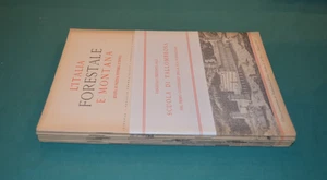 Rivista bimestrale L'ITALIA FORESTALE E MONTANA 1/6 Firenze Anno 1969 COMPLETA - Imagen 1 de 4