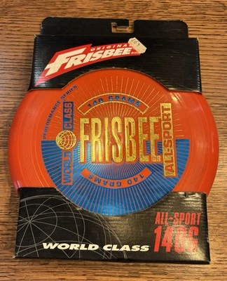 De colección Nuevo En Caja Wham-o Frisbee Todo Deportivo 140 Gramos 1995 #81116 Foto 1 de 3