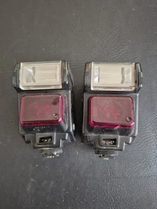 TWO 2 Nikon SB-22 Speedlight A-TTL Flashes for FILM Camera Untested - Picture 1 of 4