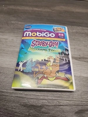 Vtech MobiGo Touch Learning System Scooby Doo Mystery Town Ages 5-8 NEW - Image 1 of 3