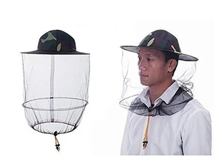 2 pcs bee Beekeeping Veil hat Head net Beekeeper Netting Cap beekeepers Costume - Picture 1 of 7