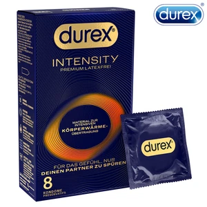 Preservativi Durex Intensity Nitrile Senza Lattice Ultrasottili Lubrificati 56mm - Picture 1 of 13
