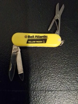 Vintage BELL ATLANTIC YELLOW PAGES ADVERTISING KNIFE - Image 1 of 4