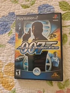 Playstation 2 PS2 James Bond 007 Agent Under Fire 2002 AUTHENTIC With MANUAL - Picture 1 of 5