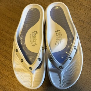 Tony Little Cheeks Health Sandals White with Jewels Size 6, Adorable:)NWOT! - Picture 1 of 9