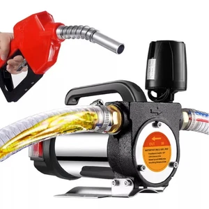 12V/24V/220V Fuel Transfer Pump for Diesel Kerosene Self-Priming Pump 990W - Picture 1 of 36