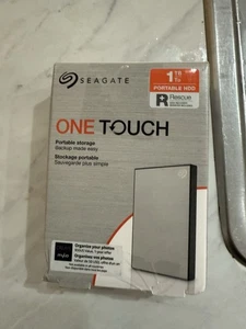 Seagate One Touch 1TB Portable HDD Storage - Picture 1 of 5