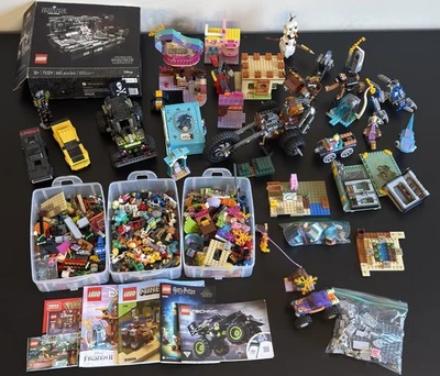 LEGO Bulk Lot Star Wars Technic Frozen Minecraft Movie 2 Sets Parts Figures - Image 1 of 4