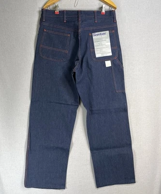 VINTAGE NWT! 70s Big Mac Carpenter Jeans Mens 32x30 Sanforized Denim JC Penney - Image 1 of 4