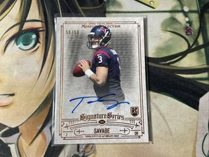 2014 Topps Museum Collection TOM SAVAGE Signature Series Gold RC Auto 50/50 - Picture 1 of 7