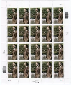 Scott #3533 Enrico Fermi (Fisica delle particelle) Foglio completo di 20 francobolli - nuovi di zecca - Foto 1 di 1