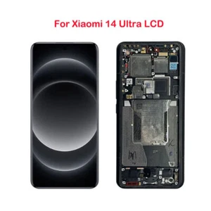 LCD Display Touch Screen Digitizer Assembly Frame Original For Xiaomi 14 Ultra - Picture 1 of 12