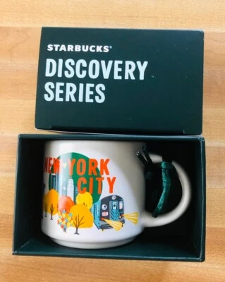 Taza de café Starbucks New York City Discovery Series adorno 2 oz/59 ml mini Foto 1 de 4