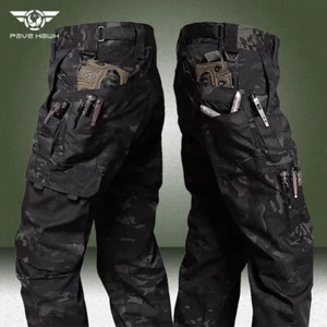 Pantaloni Tácticos De Camuflaje Para Hombres Pantalón Militar De Combate Cargo - Foto 1 di 22