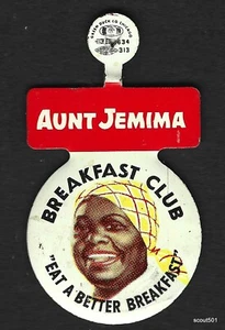 Insignia de solapa vintage de Green Duck Co. Chicago Eat A Better Pancake Breakfast Club - Imagen 1 de 2