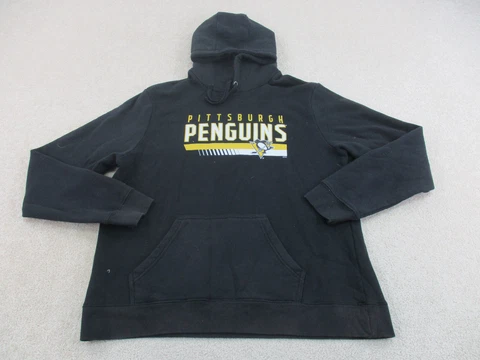 Pittsburgh Penguins Sweater Adult Extra Large Black NHL Hockey Pullover Mens * Cover