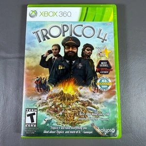 Tropico 4 Microsoft Xbox 360 2011 CIB /w Handbuch komplett getestet funktioniert - Bild 1 von 11