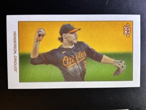 2024 Topps T206 Horizontal Variation Gunnar Henderson Baltimore Orioles - Picture 1 of 2