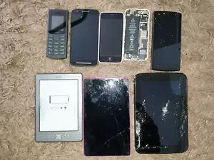 DEFEKT 8x Apple Motorola Nokia Amazon Archos Smartphone - RESTPOSTEN, KONVOLUT AA3757 - Bild 1 von 2