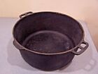 Vintage Wagner Ware Sidney O 1268 Cast Iron Dutch Oven Roaster No Lid Camping