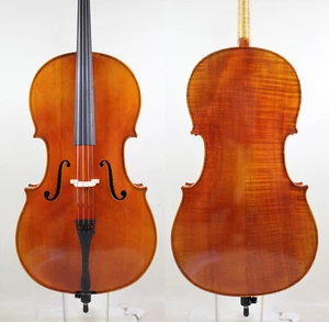 Best Model ! A Stradivari Style Cello 1/4 Size, Deep Tone #8272 - Picture 1 of 6