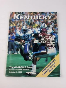 Alabama Crimson Tide Football Game Program 1988 Kentucky Wildcats Vintage - Picture 1 of 6