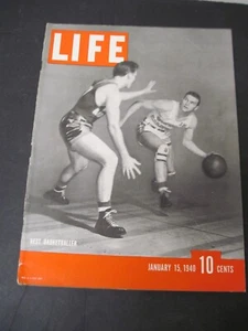 # Life Magazine 1940 January 15 Best Basketballer - Picture 1 of 2