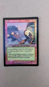 MTG Treetop Village - Urza's Legacy - Foil LP/EX - Picture 1 of 3