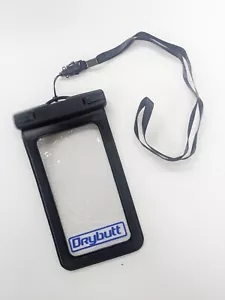 Funda para teléfono Drybutt impermeable bolsa seca IPX8 bolsa subacuática vacaciones kayak azul caminata - Imagen 1 de 3