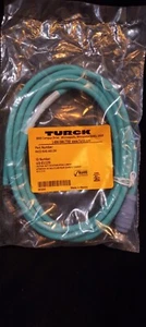 TURCK RKCD RJ45 440-2M, HYBRID ETHERNET CABLE ASSEMBLY - Picture 1 of 5