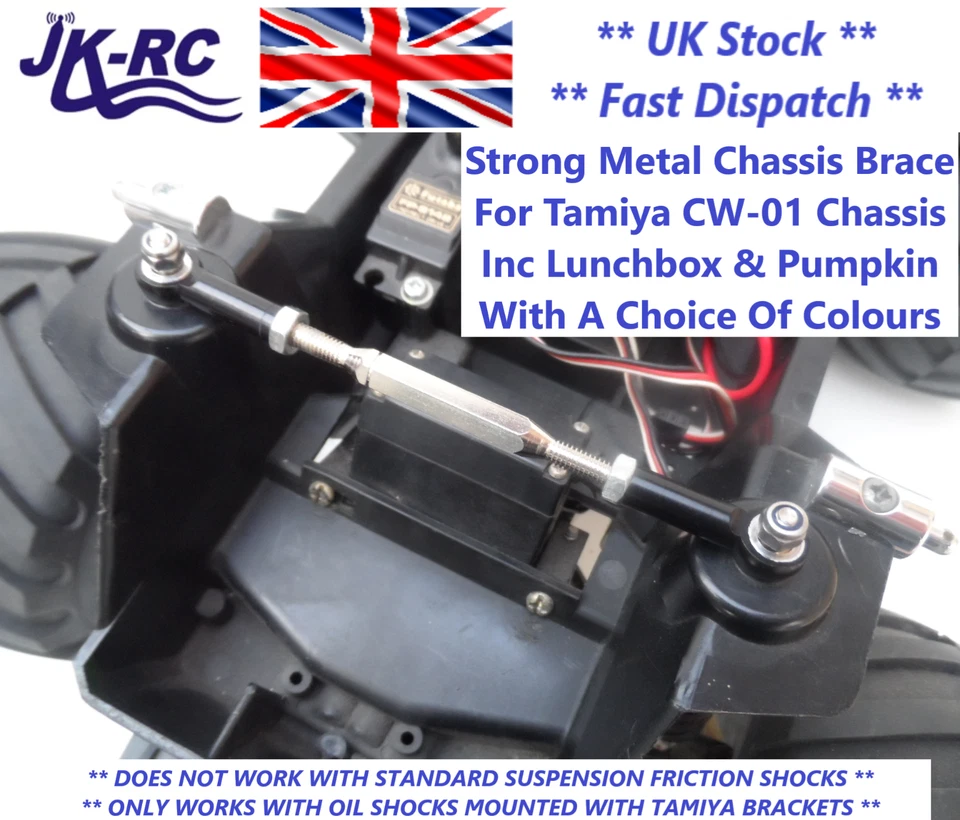 New Front Chassis Brace For Tamiya Lunch Box/Midnight Pumpkin CW-01 (modified) - Image 1 of 1