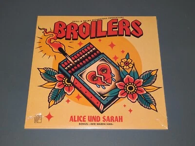 BROILERS - ALICE UND SARAH (LIMITED 2377) / 7'' SINGLE 2021 OVP! SEALED! - Bild 1 von 2