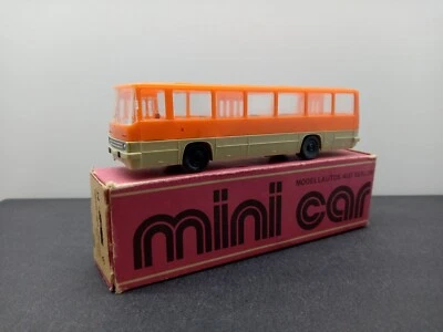 1:87 Mini Car Ikarus 260 VEB Plastspielwaren Berlin DDR Modellauto  - Bild 1 von 4