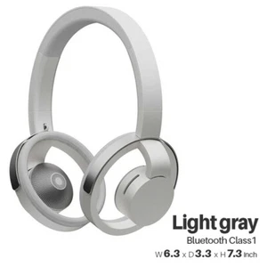 NTT Sonority nwm ONE MBH001 Overhead Ear Speakers High Quality Sound Light Gray - Picture 1 of 7