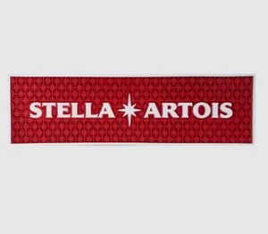 Stella Artois Rubber Bar Pub Runner Mat Brand New Genuine - Foto 1 di 1