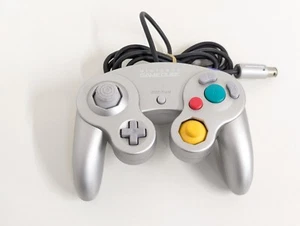 L7533 Envío Gratis Nintendo GameCube Mando Oficial Plateado Japón GC - Imagen 1 de 7